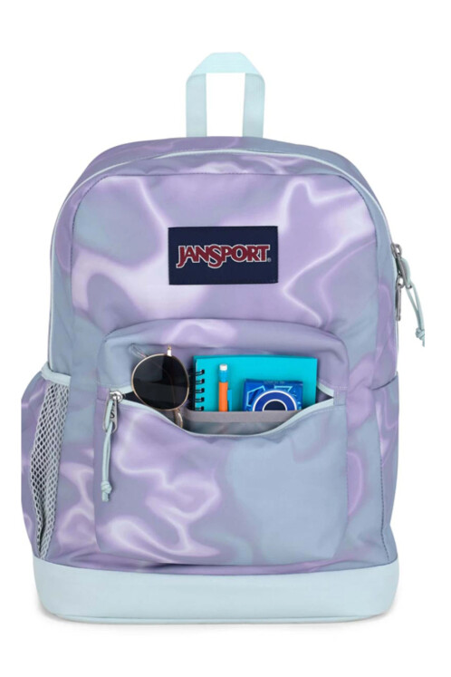 MOCHILA JANSPORT CROSS TOWN PLUS PLATINUM PUDDLES
