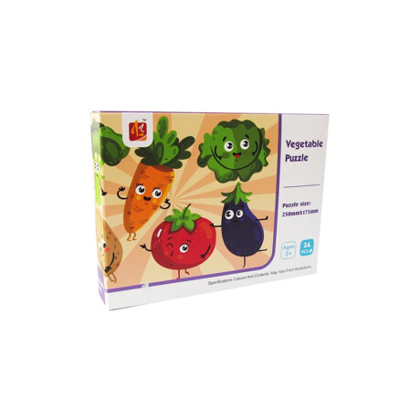 Puzzle de 24 piezas Vegetales
