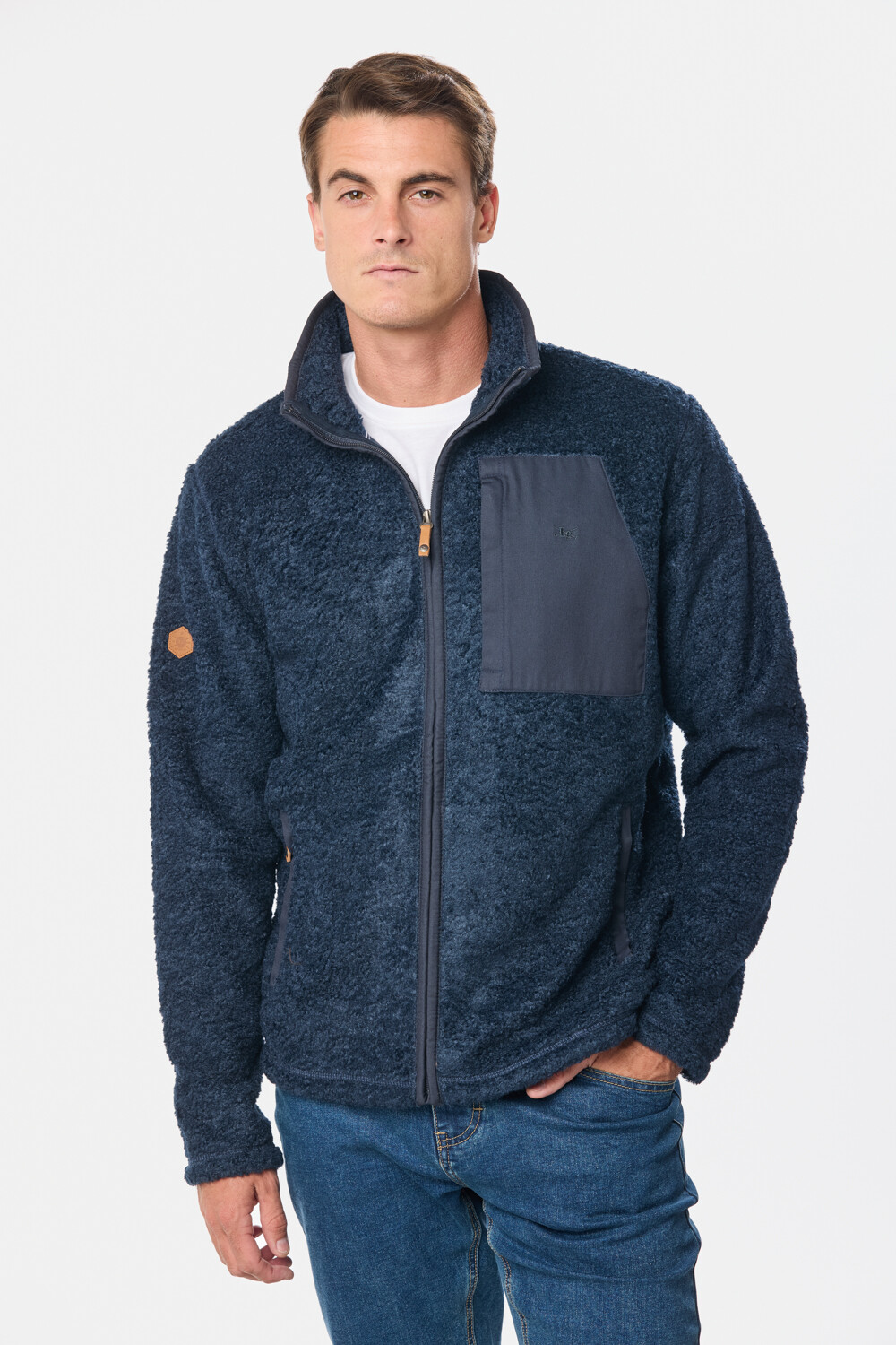 CAMPERA CORDERITO Azul