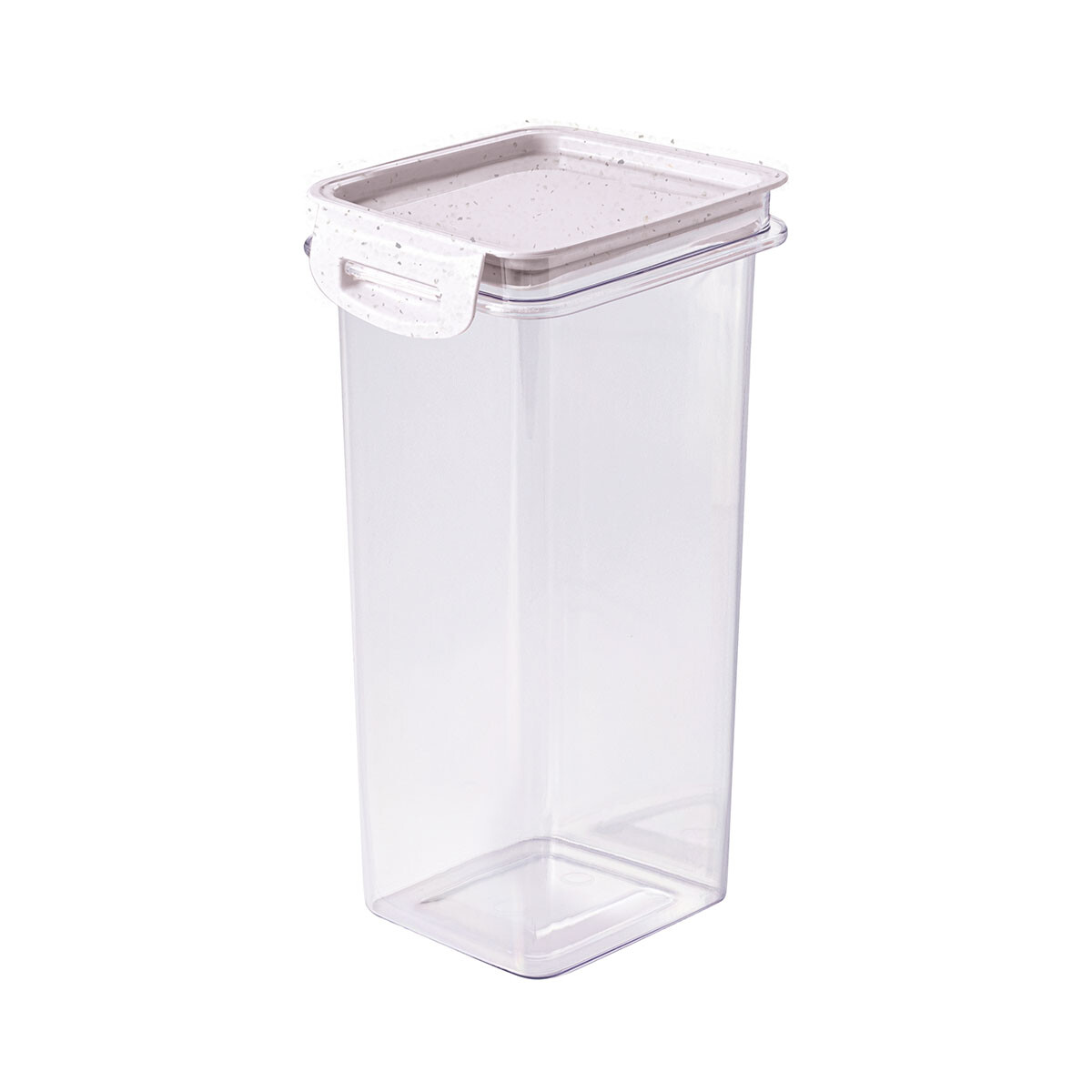 Pote Rectangular con Traba Cristal 1.24LT - BEIGE 