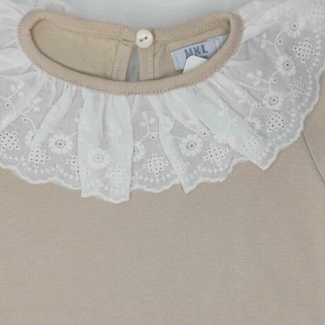 Remera Algodón beige Remera Algodón beige