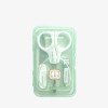 Set manicure cuidado uñas KIKKABOO verde agua