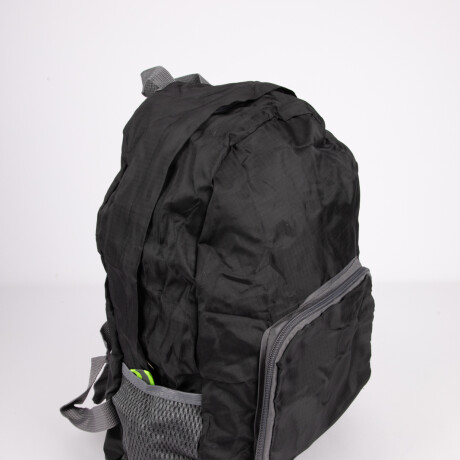 MOCHILA PLEGABLE VIAJE Negro