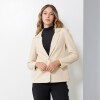 Blazer Eco Cuero BEIGE