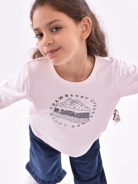 REMERA MARA ROSA CLARO