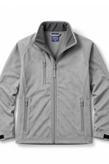 Campera Neopreno Gris carbón