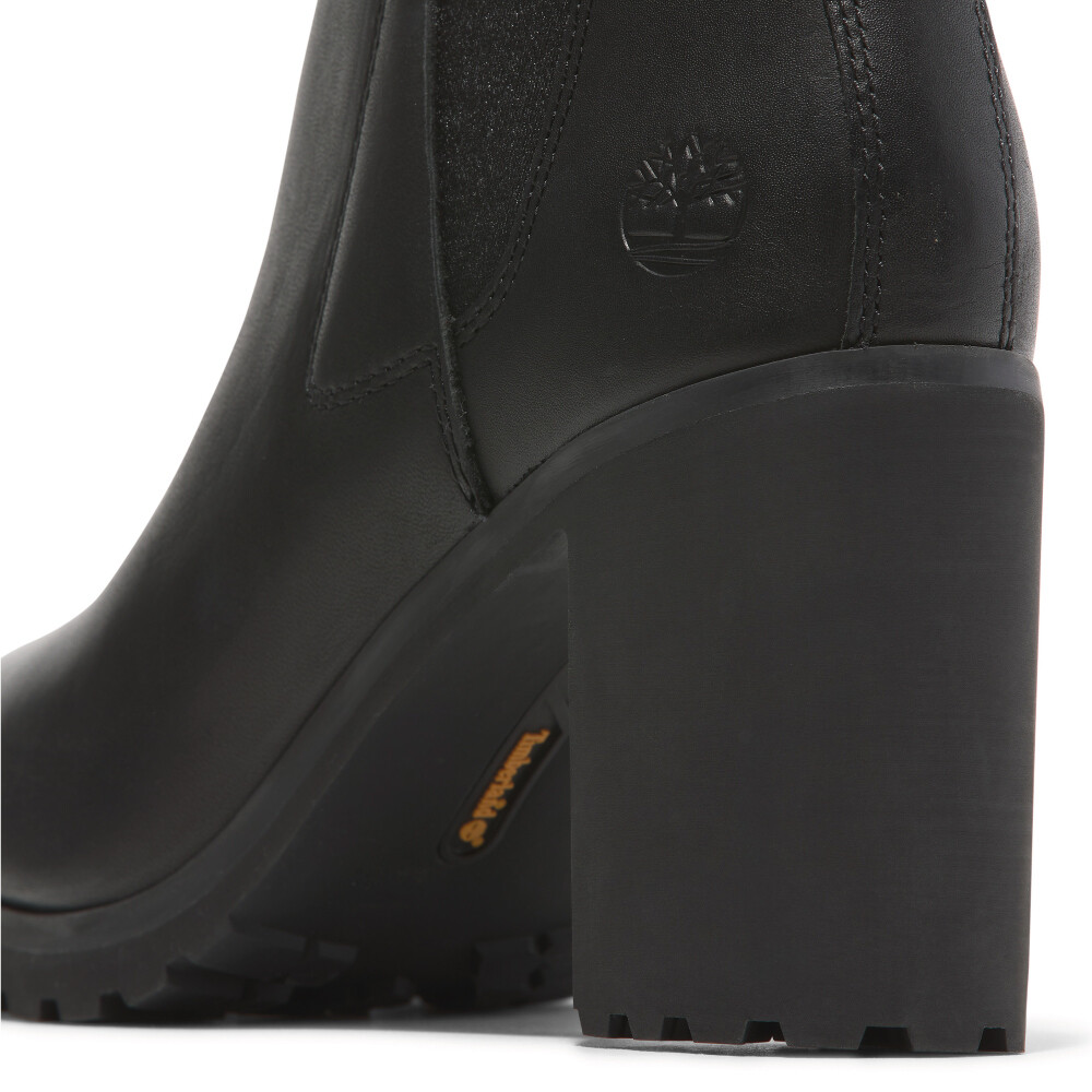 Botas Mid Chelsea Mujer Black Full Grain