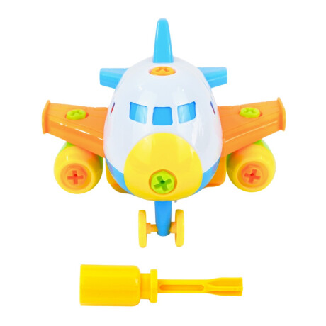 Avion desmontable con destornillador Avion desmontable con destornillador