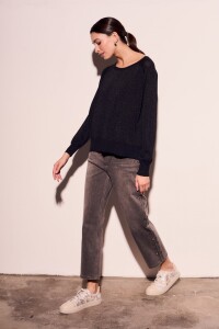 Sweater Lurex Negro