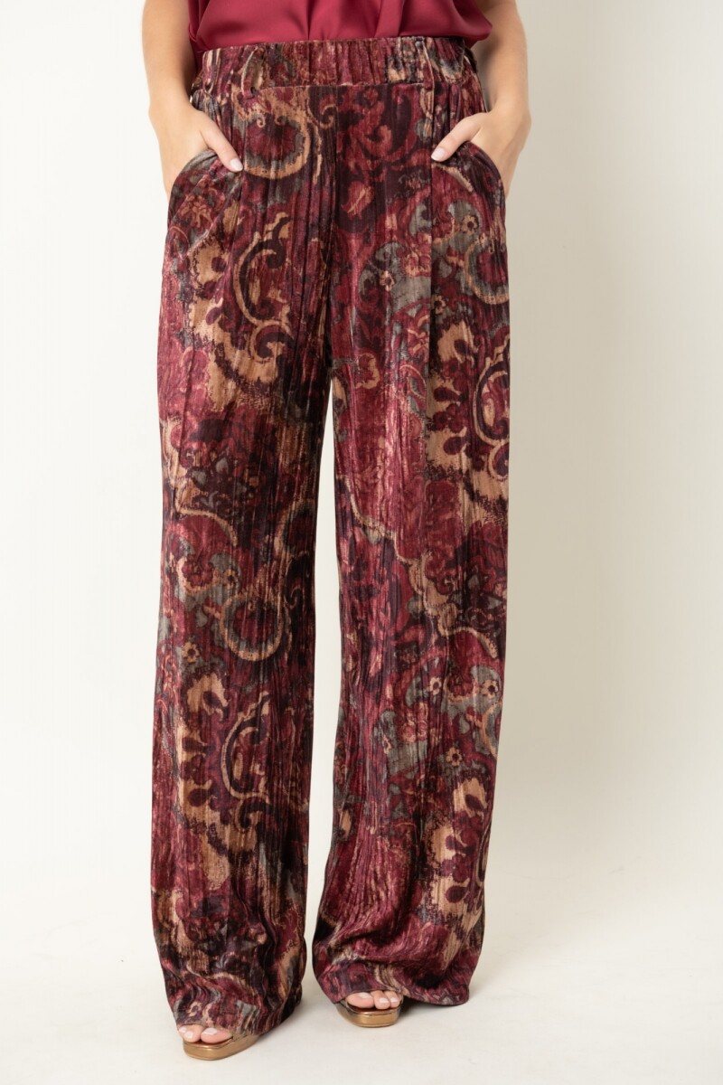 PANTALON SHUNGIT - Magenta 