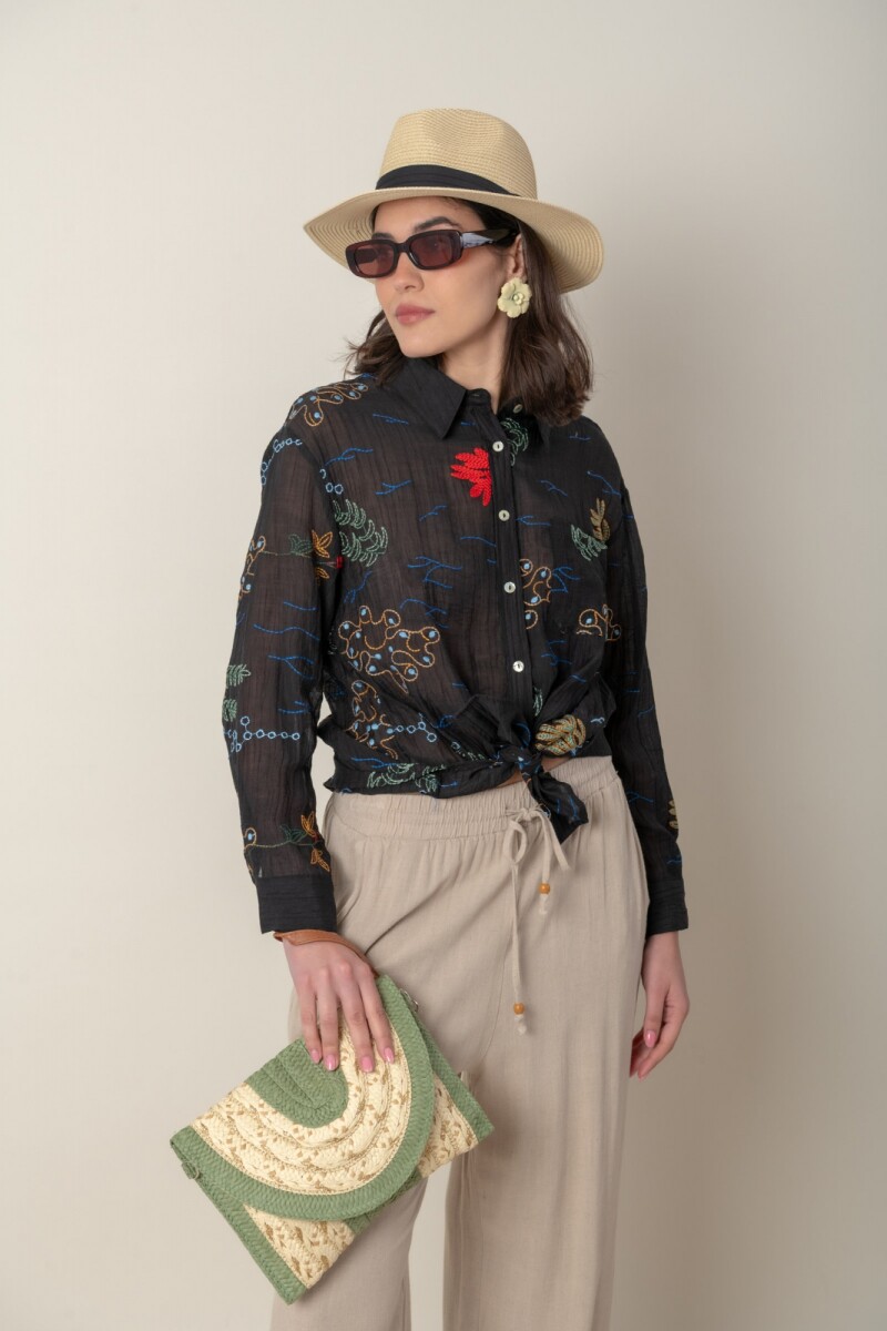 CAMISA MAR - Negro 