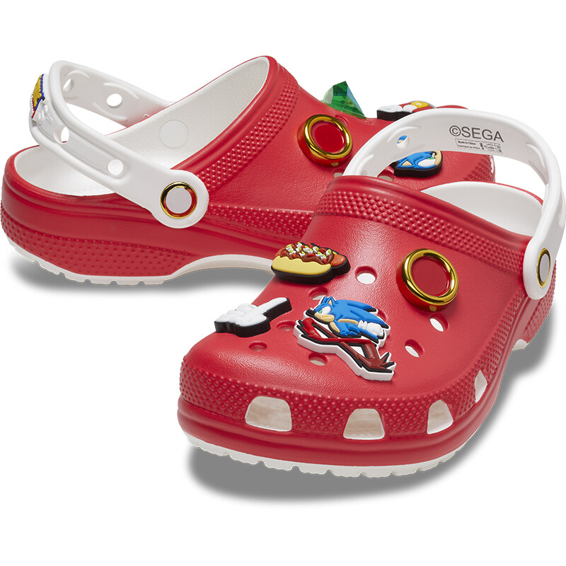 Crocs Sonic The Hedgehog Rojo