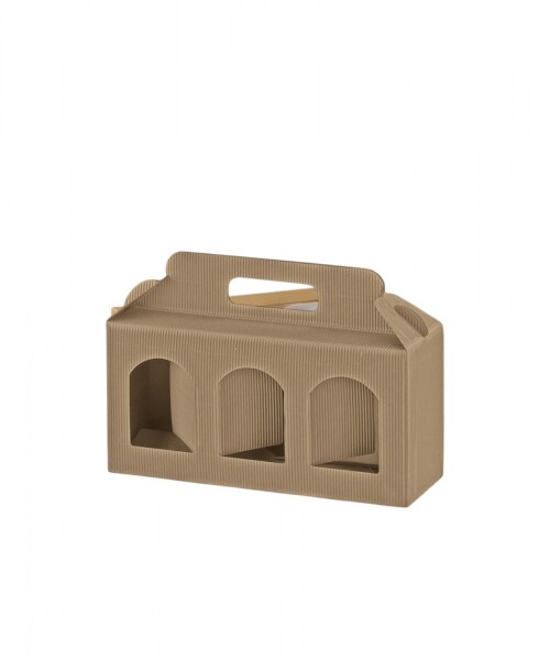 Caja corrugado 3 ventanas 25x8x12 - 35290 - AVANA Caja corrugado 3 ventanas 25x8x12 - 35290 - AVANA