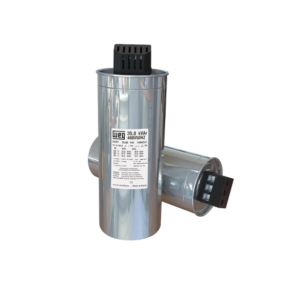 Condensador trifásico heavy duty 29,2 KVAR 440V WE0485