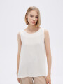 Musculosa Peder Marfil / Off White