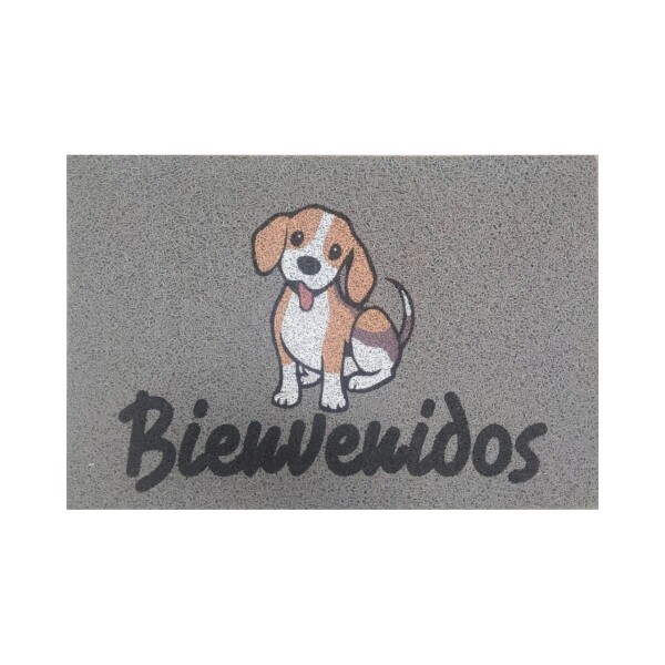 FELPUDO VINIL PET BIENVENIDOS PERRO 60X40CM KAPAZI Felpudo Vinil Pet Bienvenidos Perro 60x40cm Kapazi