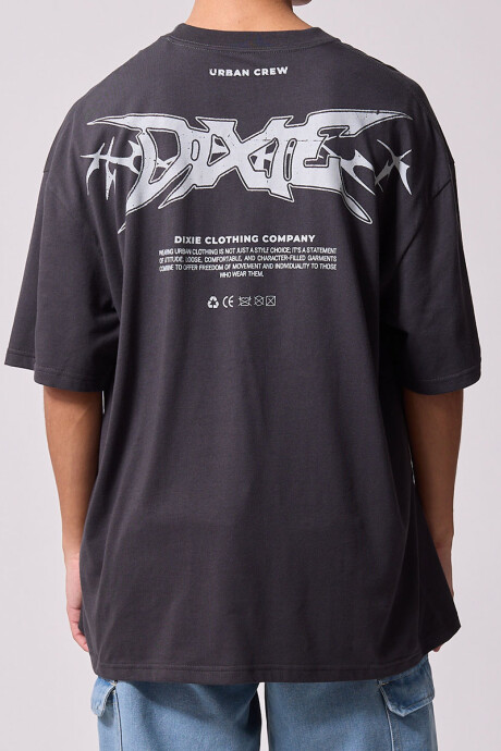 T-SHIRT ROXET DIXIE Gris Oscuro