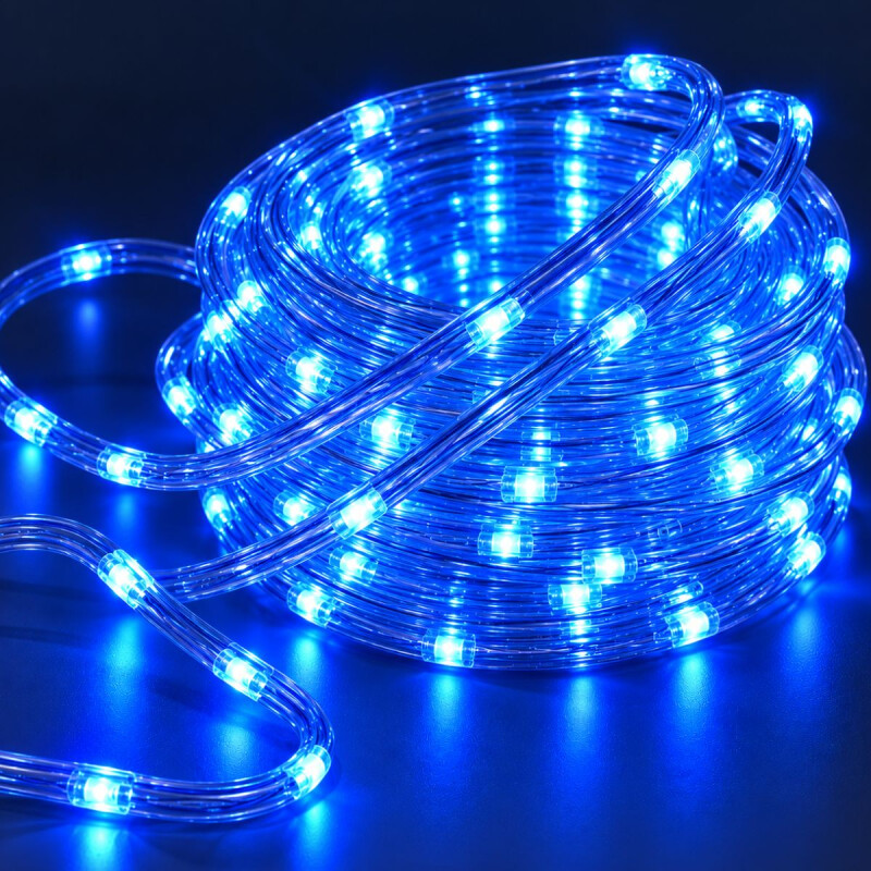 Guia de Luces Led Azul