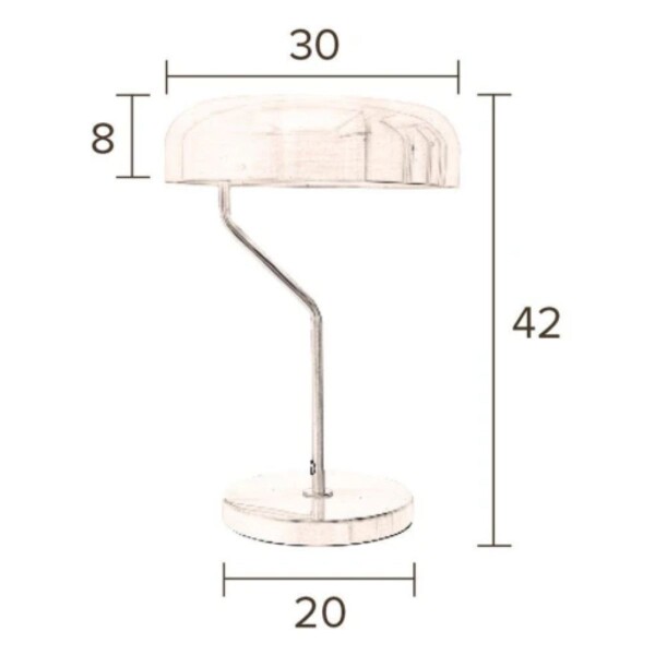 Luminaria de mesa ECLIPSE Negro - UNICO