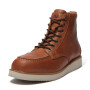 Botas Mid Lace Up Hombre Medium Brown Full Grain