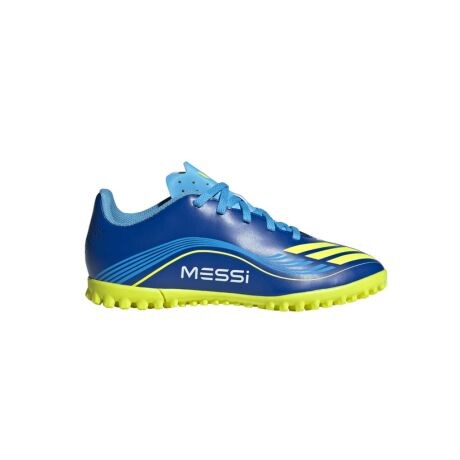 adidas F50 MESSI CLUB PARA NIÑOS CÉSPED ARTIFICIAL Blue & Green