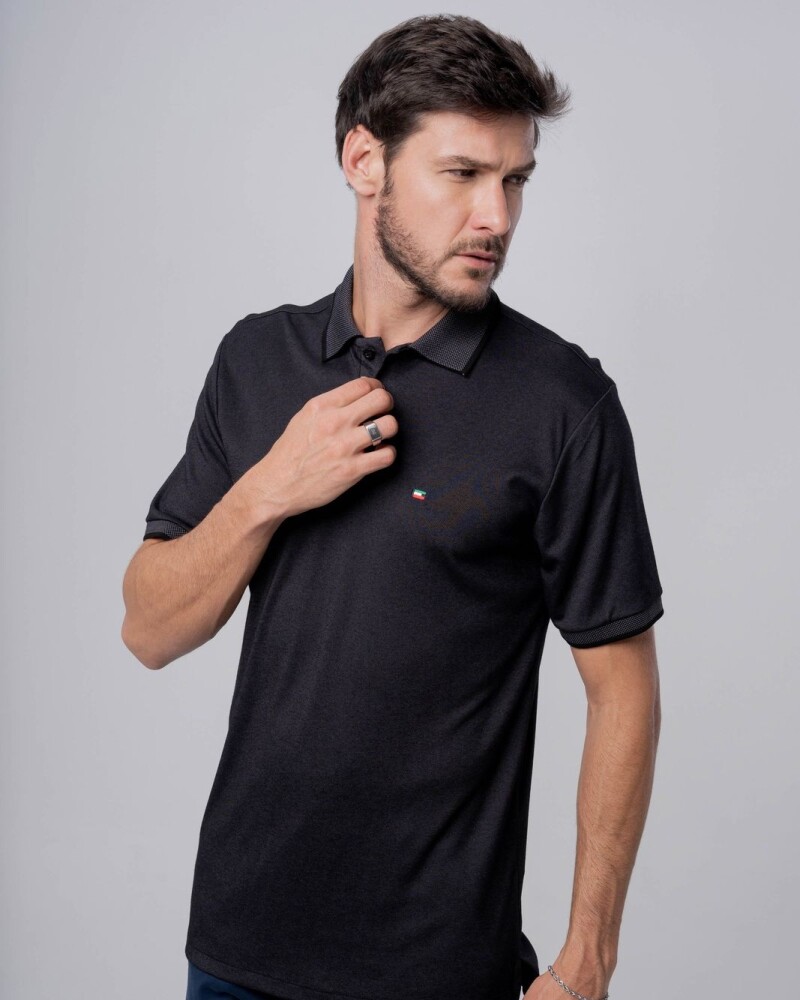 Polo Negro Ezm U