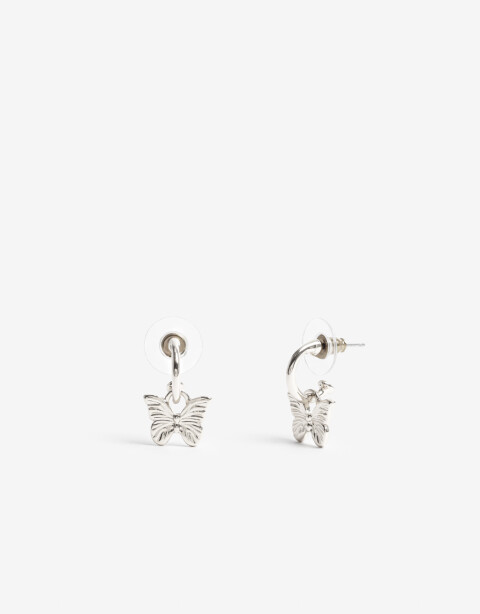 Aros Argollas Metal Aros Argollas - Plateado
