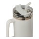 Jarra Vaso Terminico 1200ml Ac Inox y sorbete en Ac inox Blanco