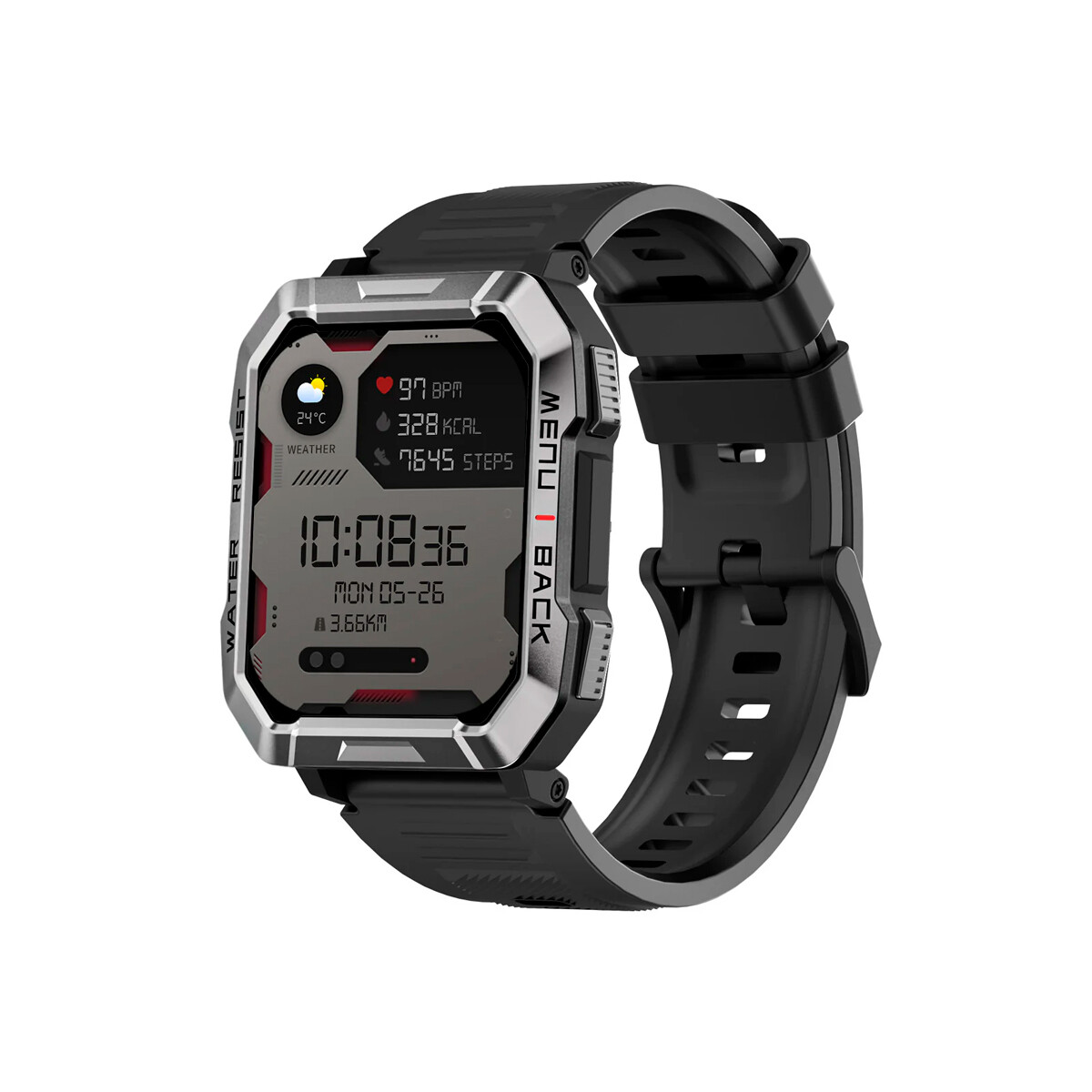 Smartwatch Blackview W60 color negro 