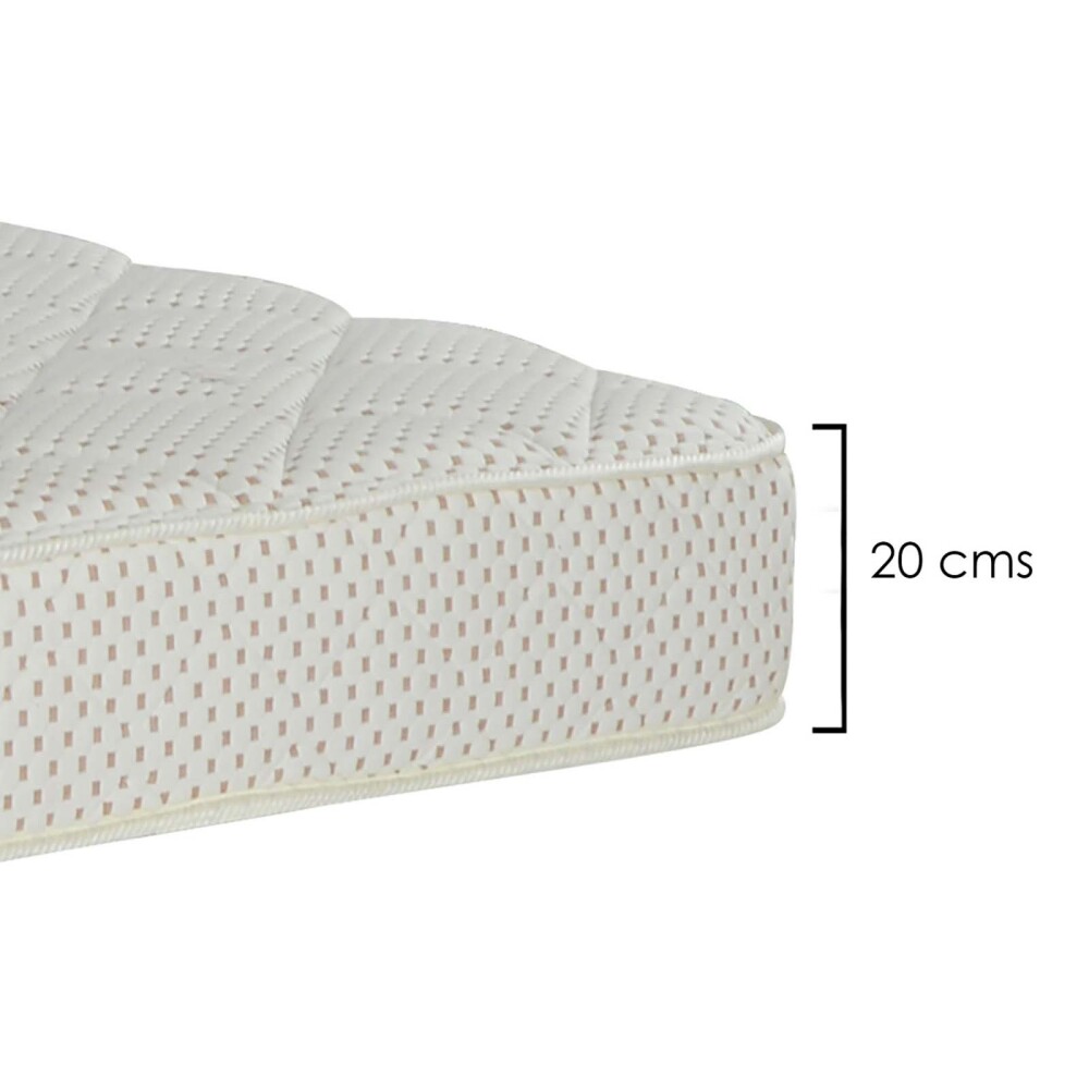 COLCHÓN 1 PLAZA ESPUMA1 BLANCO IVORY