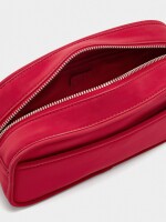 Bolso De Hombro De Textura Suave S rojo