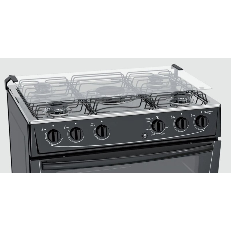 Cocina a Gas James Gris C 150 B - 5 Hornallas Cocina a Gas James Gris C 150 B - 5 Hornallas
