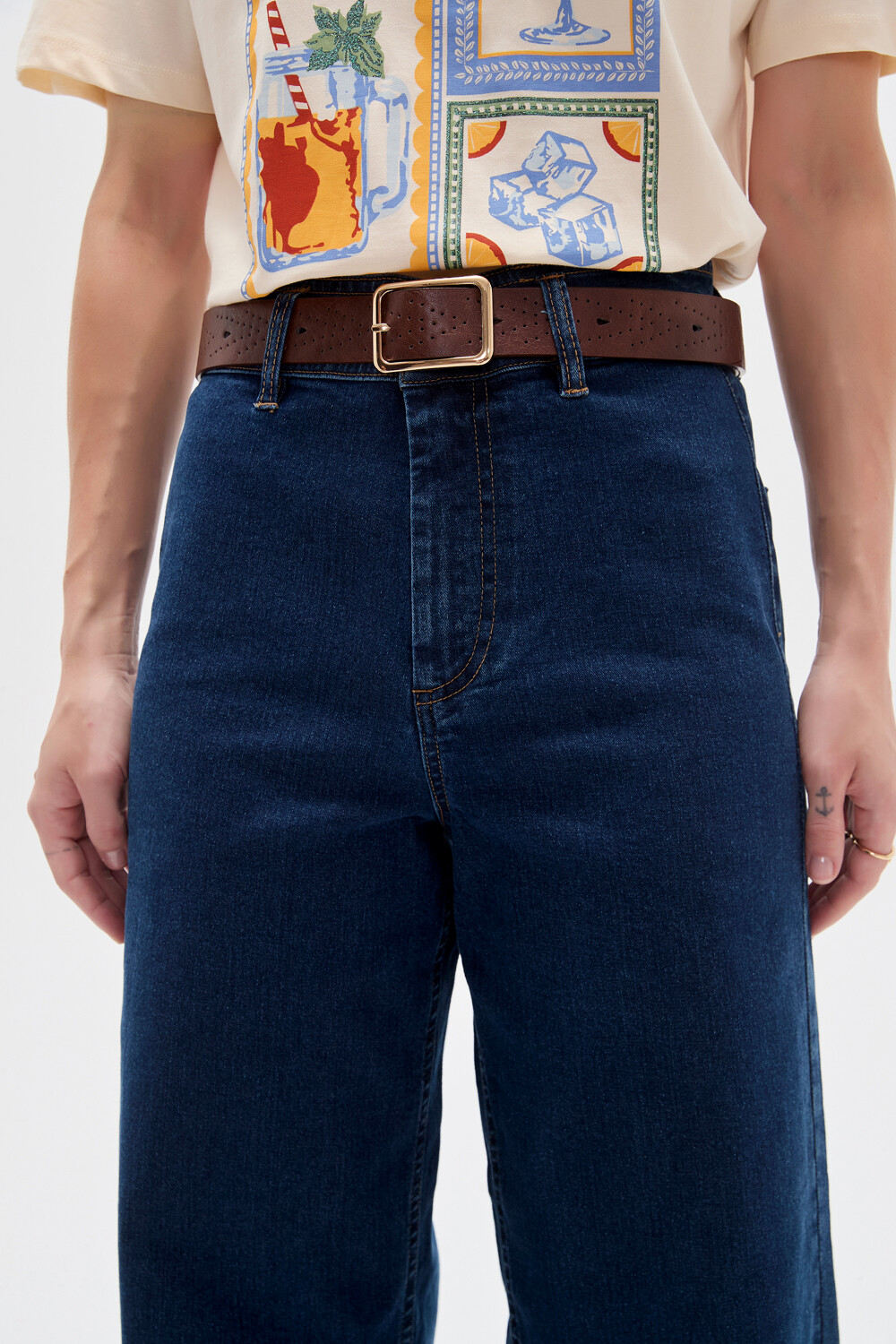 Pantalon Adeline Azul Indigo