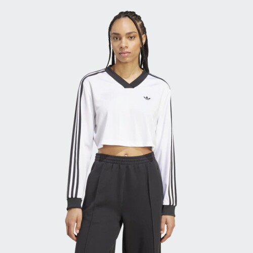 Remera Adidas Adicolor Soccer Jacquard Blanco