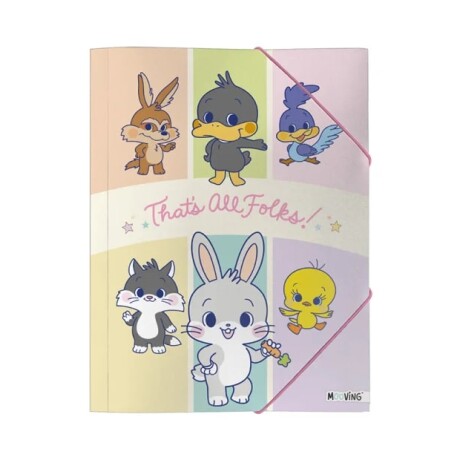 Carpeta con Elastico Licencias Looney Tunes Tiernos