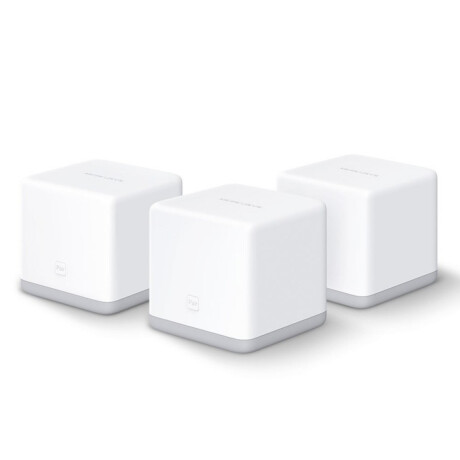 Mercusys - Router Mesh Halo S3. Pack X3 Unidades. 300MBPS. Control Parental. Red para Invitados. Col 001