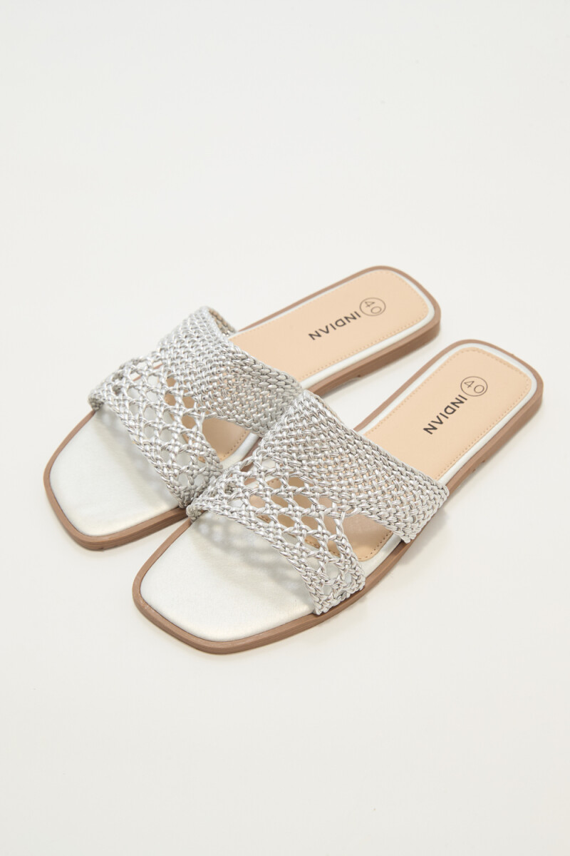 Sandalia Rilina - Plateado 