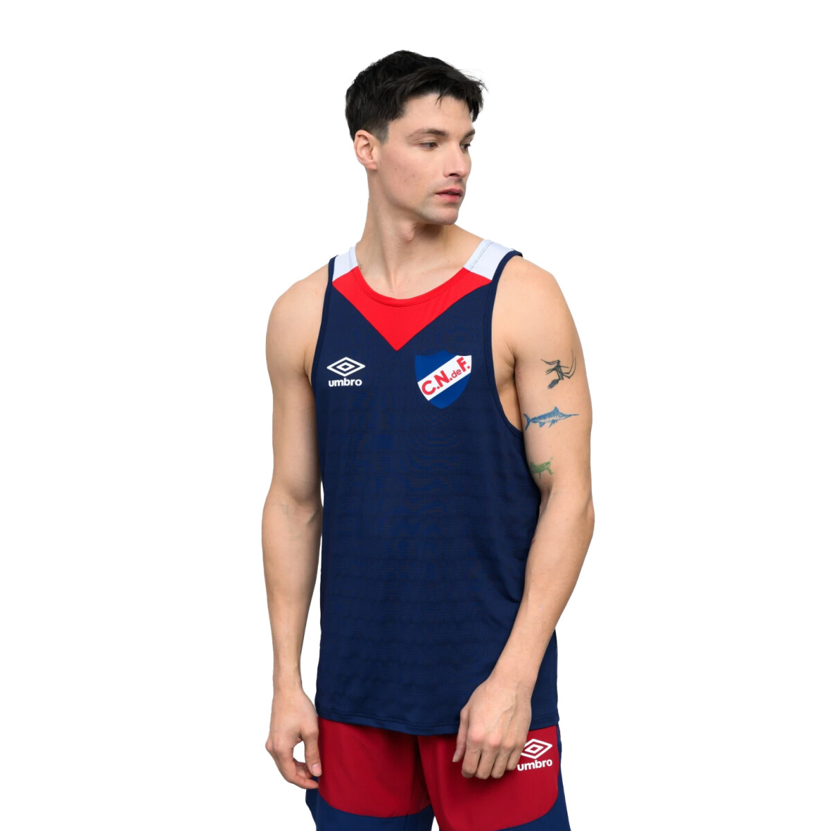 Musculosa de Hombre Umbro Nacional Oryn - Azul - Rojo 
