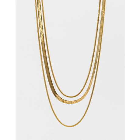 Collar De Acero Quirúrgico Dorado