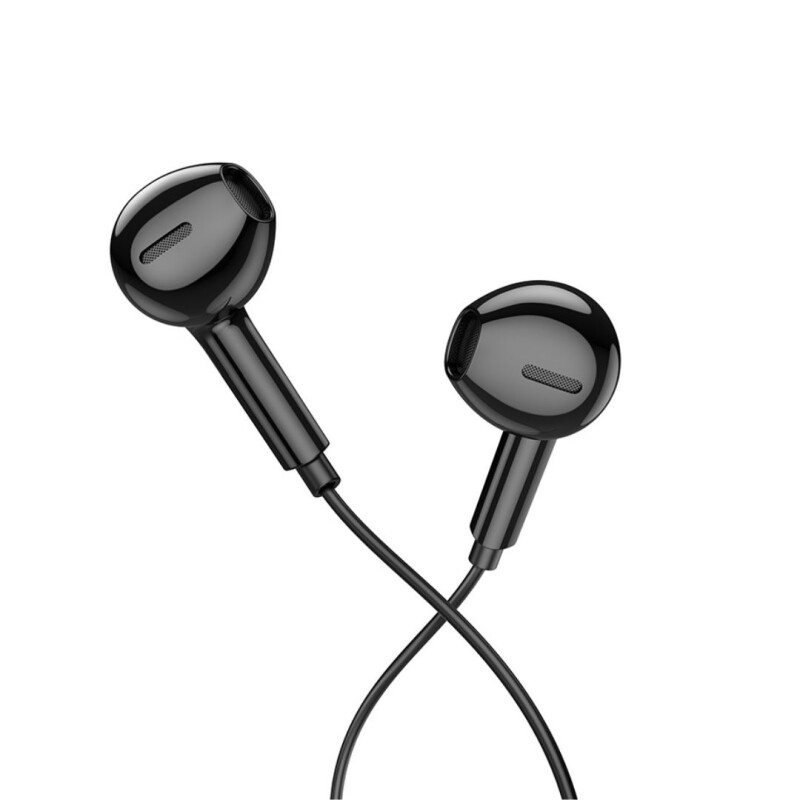 Auriculares Cableado Manos Libres Plug Jack Micrófono Color Negro