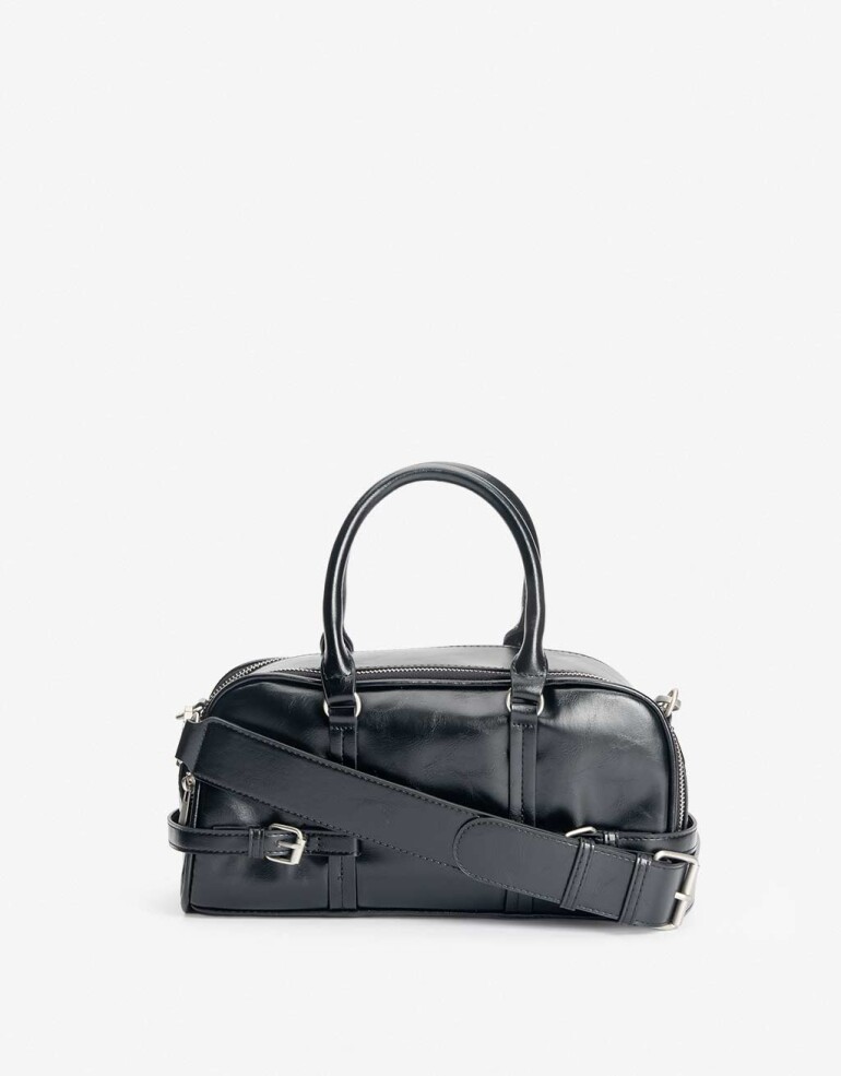 Bowling Cartera Formato Bowling - Negro