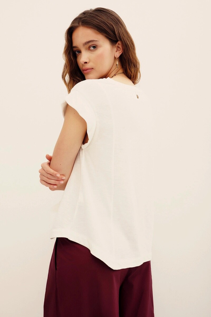 REMERA FREEDOM Blanco