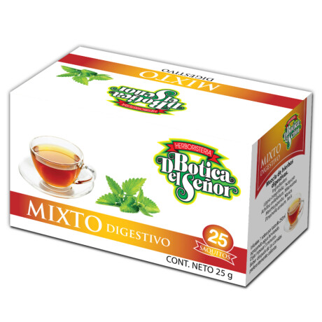 Té Mixto Digestivo Botica del Señor 25 Saquitos Té Mixto Digestivo Botica del Señor 25 Saquitos