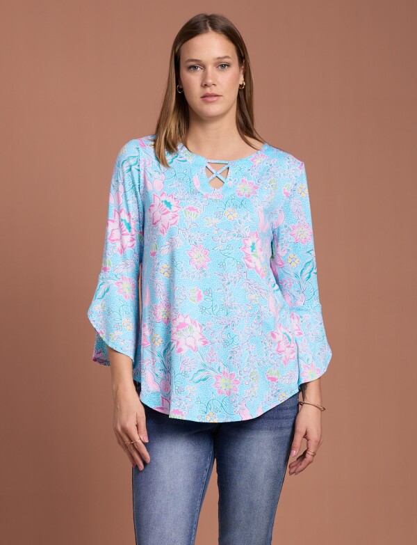 Blusa Print CELESTE/MULTI