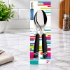 Tropical Set 2 Cucharas Negro/Blanco 22220-56 Tropical Set 2 Cucharas Negro/Blanco 22220-56