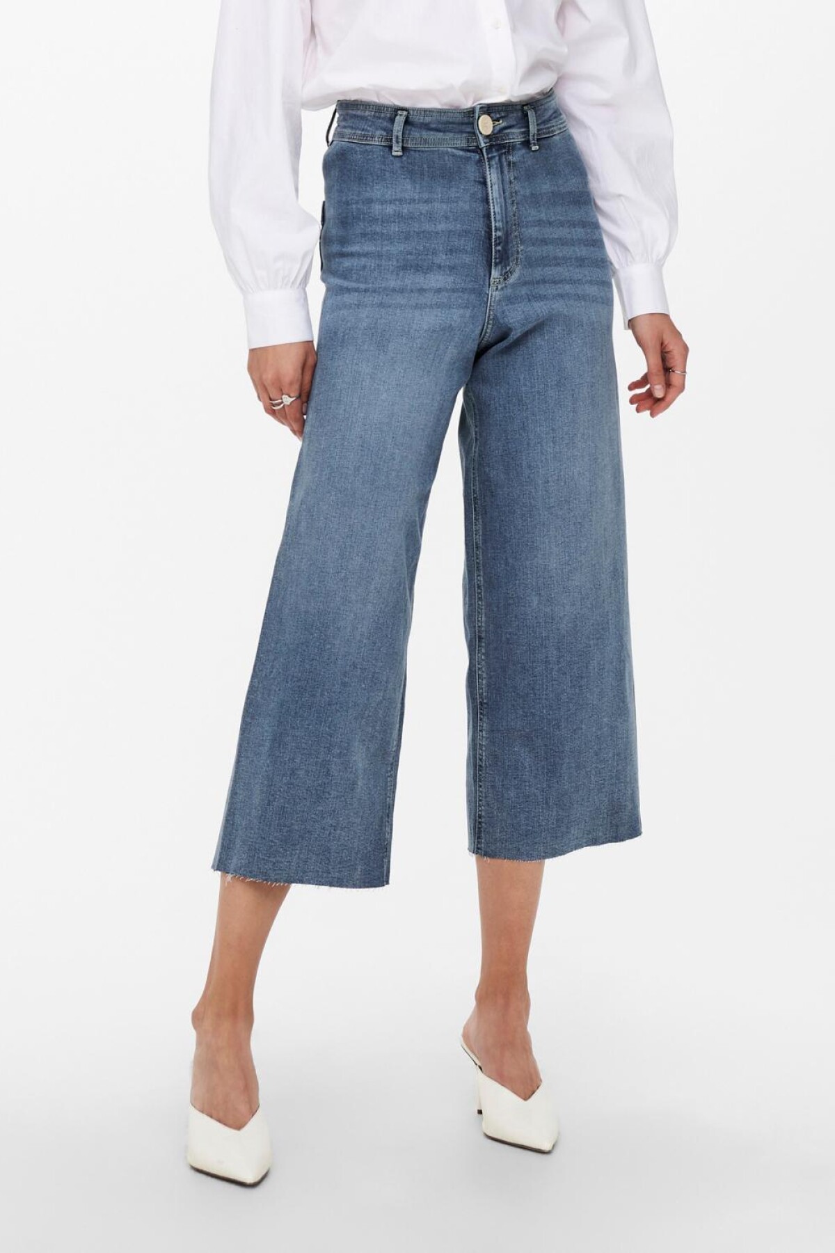 Jeans wideleg tiro alto, Ofertas em jeans de mulher