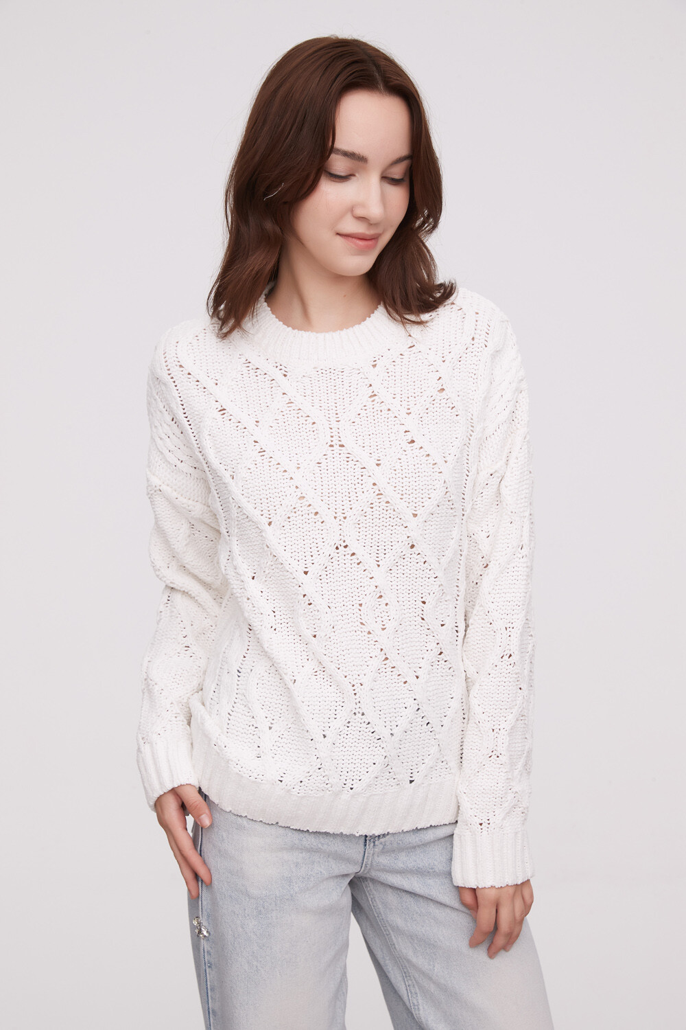 Sweater Loanina Marfil / Off White