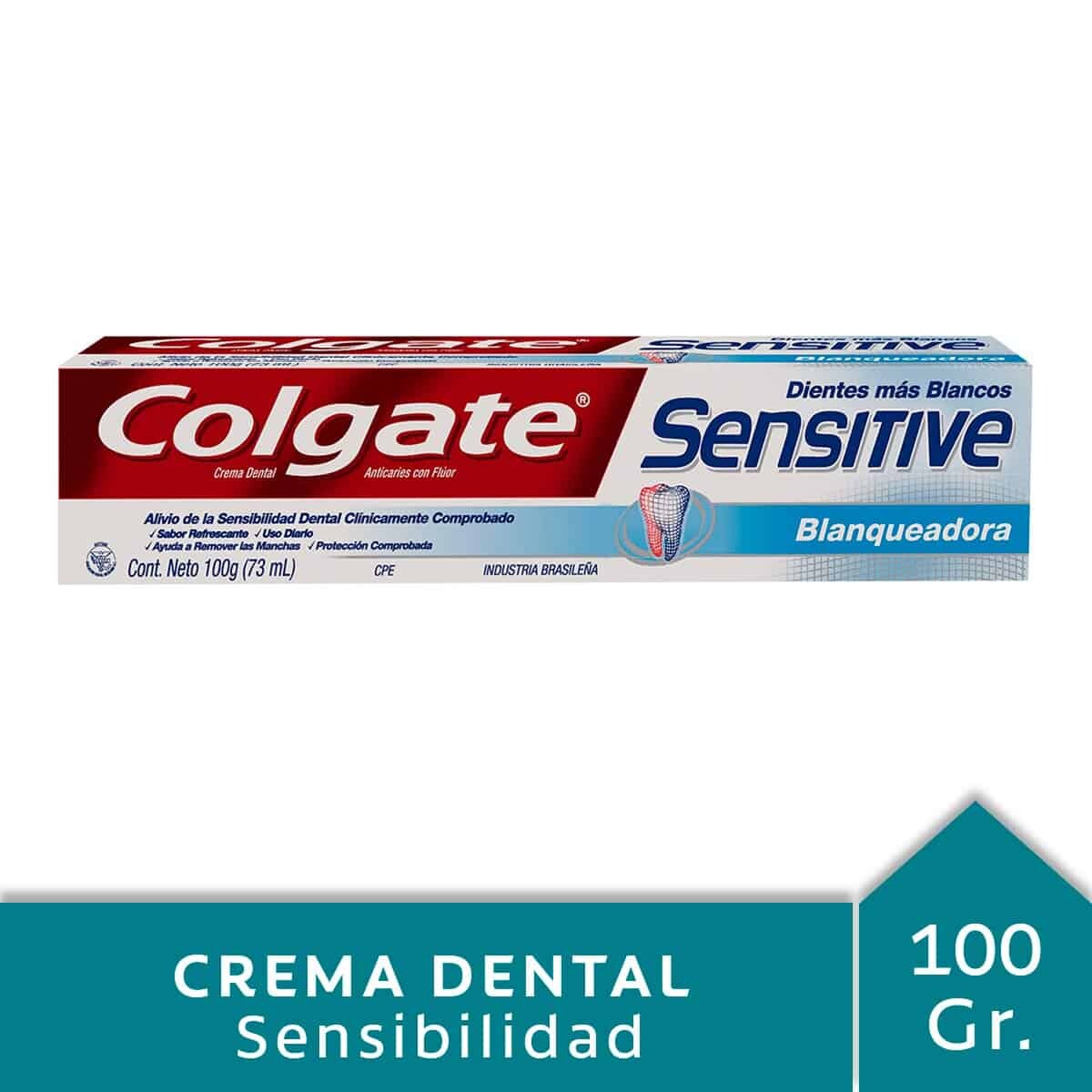 Colgate Pasta Sensitive Blanqueadora 100 Gr 