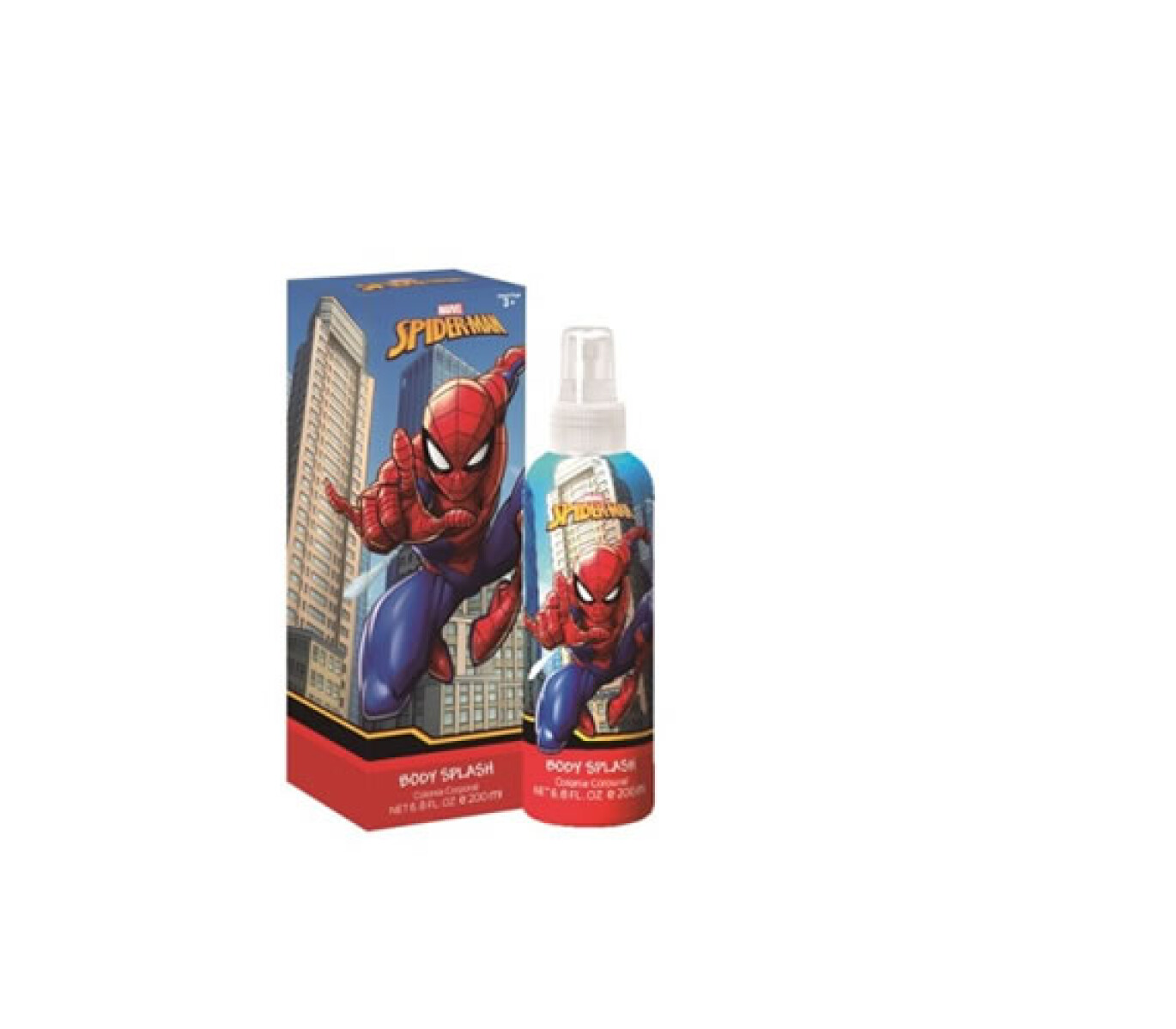 Colonia Marvel Spiderman Body Splash 200ml – Fragancia Infantil 
