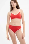 Bikini PIMENTON Contratono Rojo/Blanco